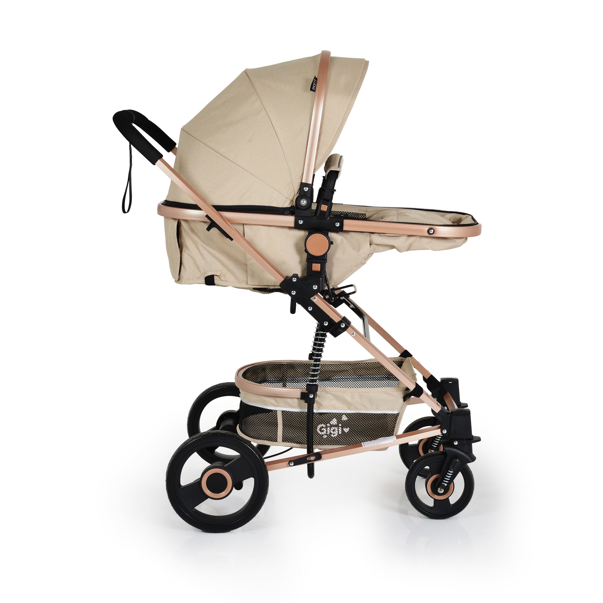 Moni Комбинирана детска количка Gigi бежов