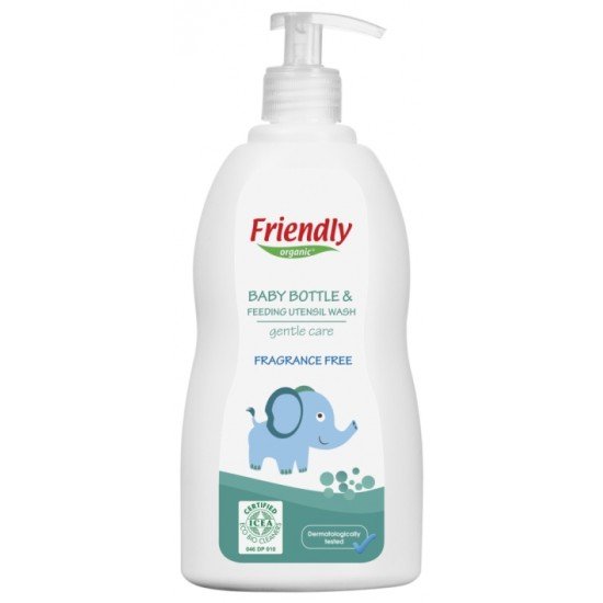Friendly Organic Препарат за ръчно измиване на бебешки шишета и съдове 300м