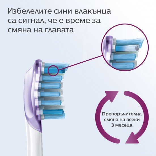 Philips Sonicare Глава за четка Premium Gum Care HX9054/17 G3 бял BrushS- 4бр.