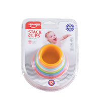 Huanger Играчки за баня чашки Stack cups HE0251