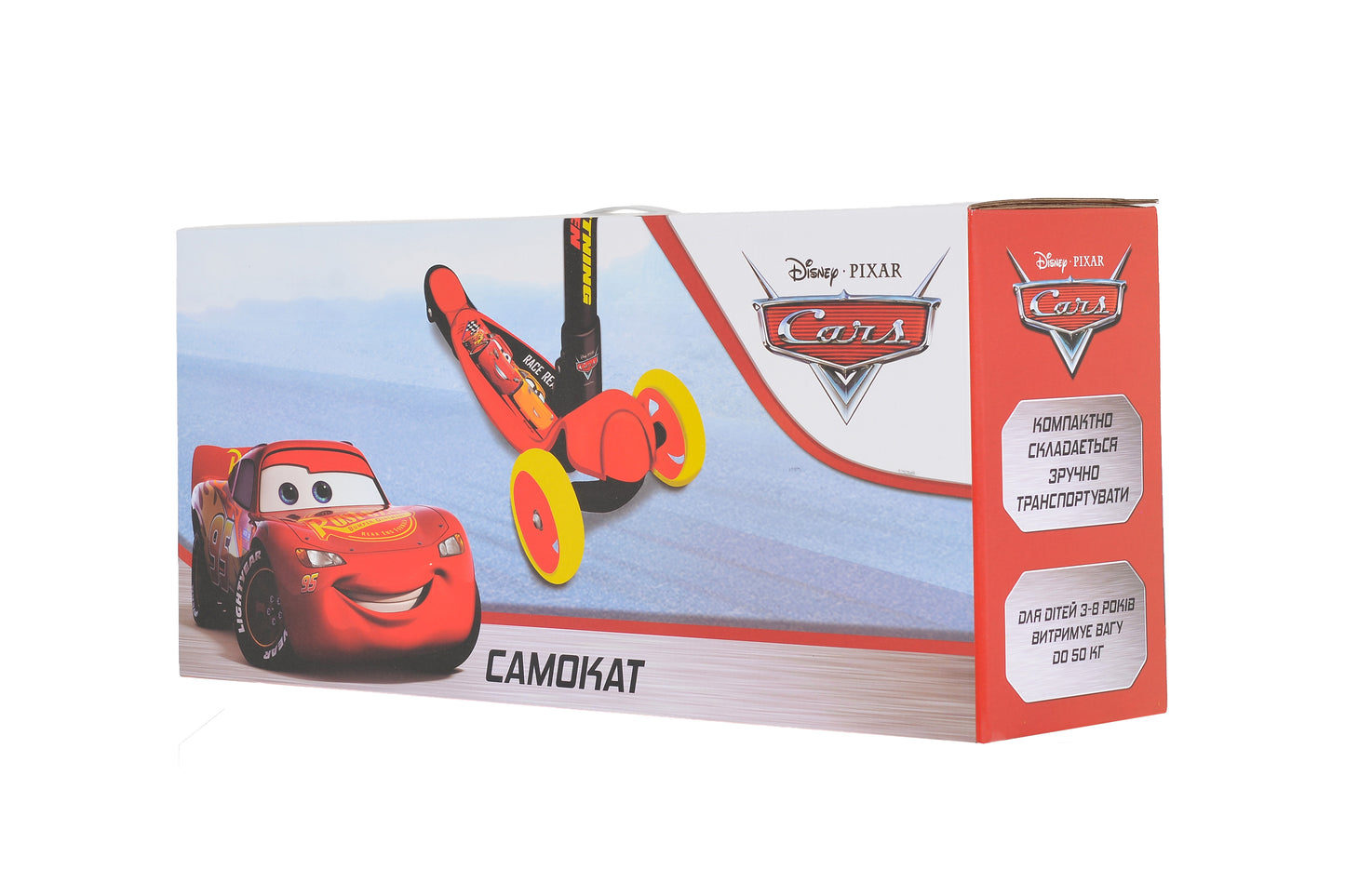 Disney Тротинетка Disney Cars сгъваема LS2111