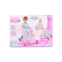 Moni Toys Играчка за прохождане Cake розов