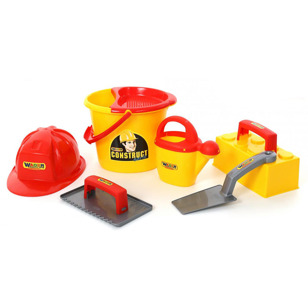 Polesie Toys Строителни инструменти с каска 7 части 50205