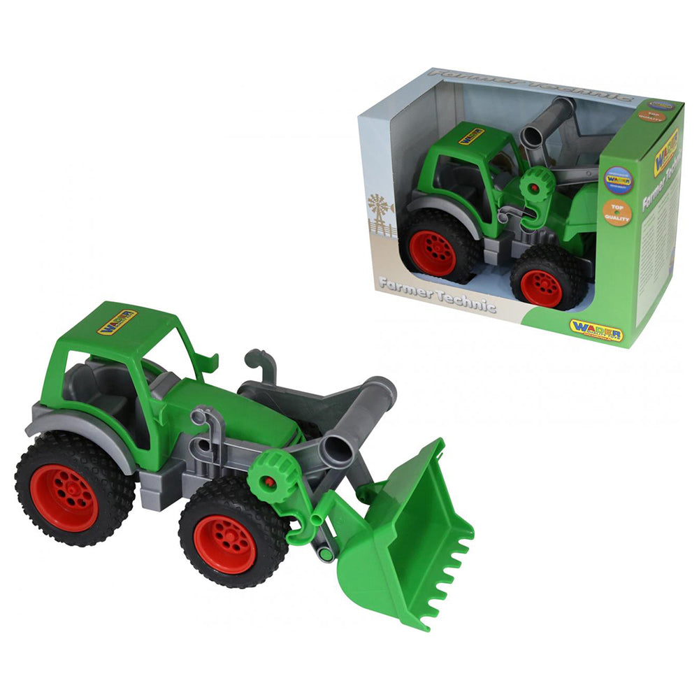 Polesie Toys Трактор с предно гребло - 37787