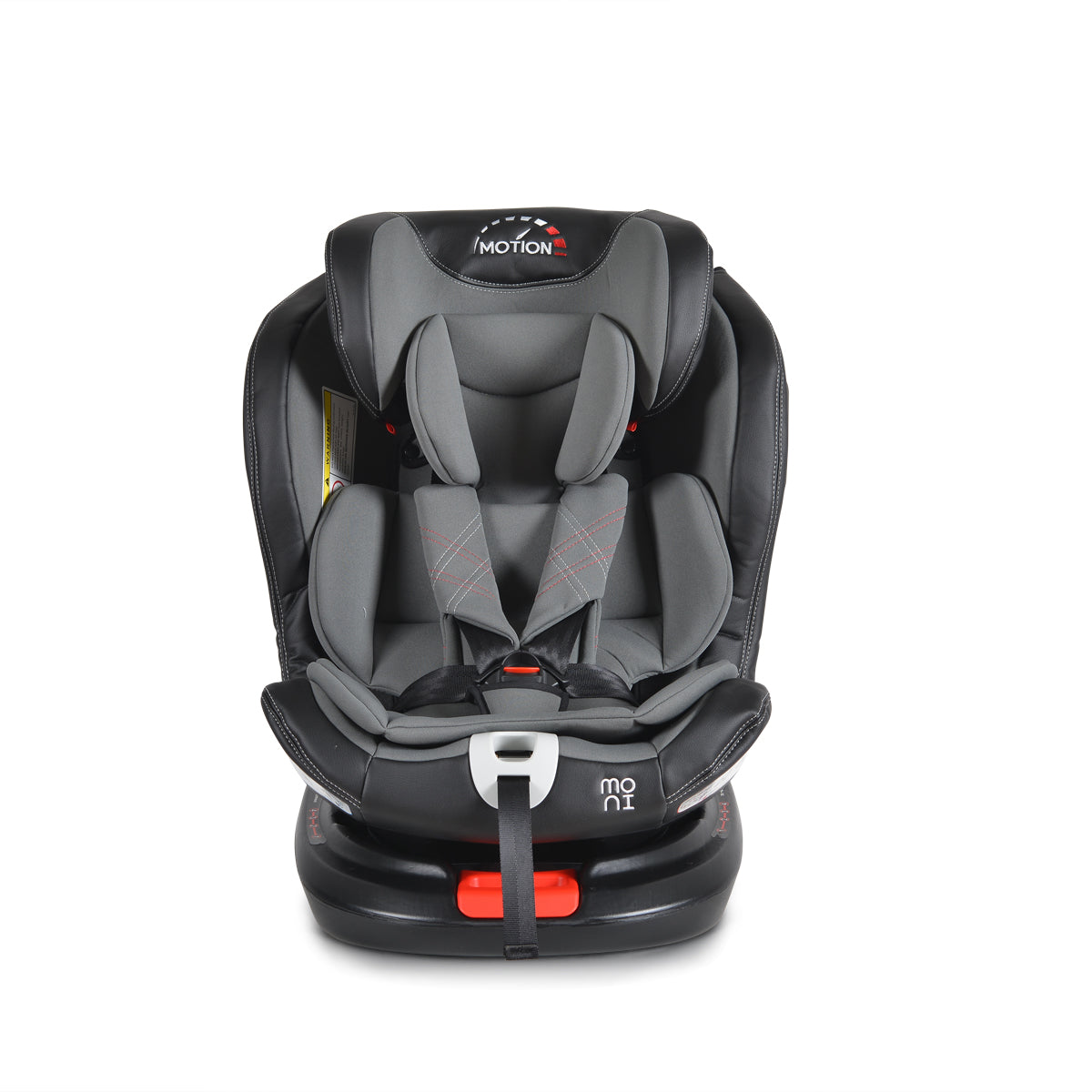 Moni Стол за кола с Isofix система Motion 360° сив