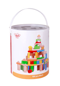 Tooky Toy Дървени кубчета 100ЕЛ TK9907A