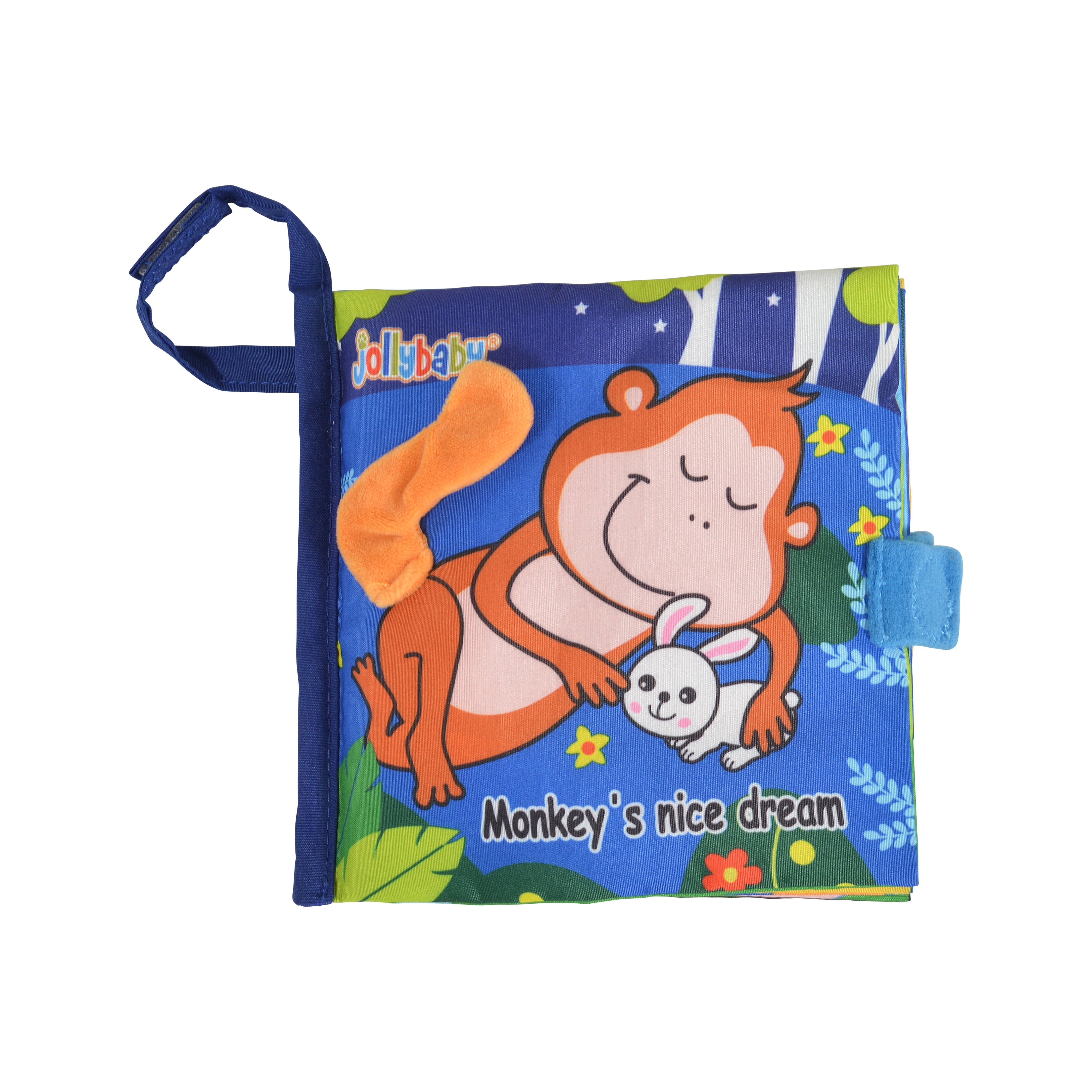 Jollybaby Мека книжка Monkey 6025