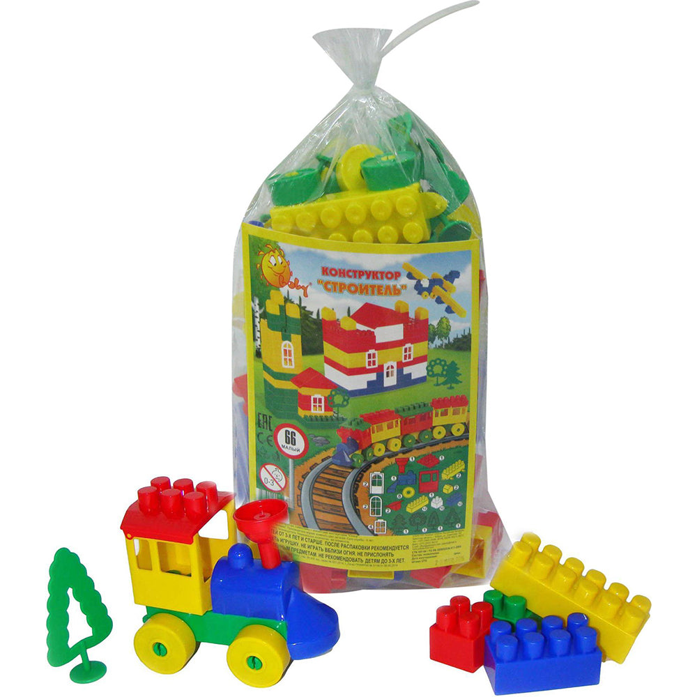 Polesie Toys Конструктор Малък строител 66 ел. 0590