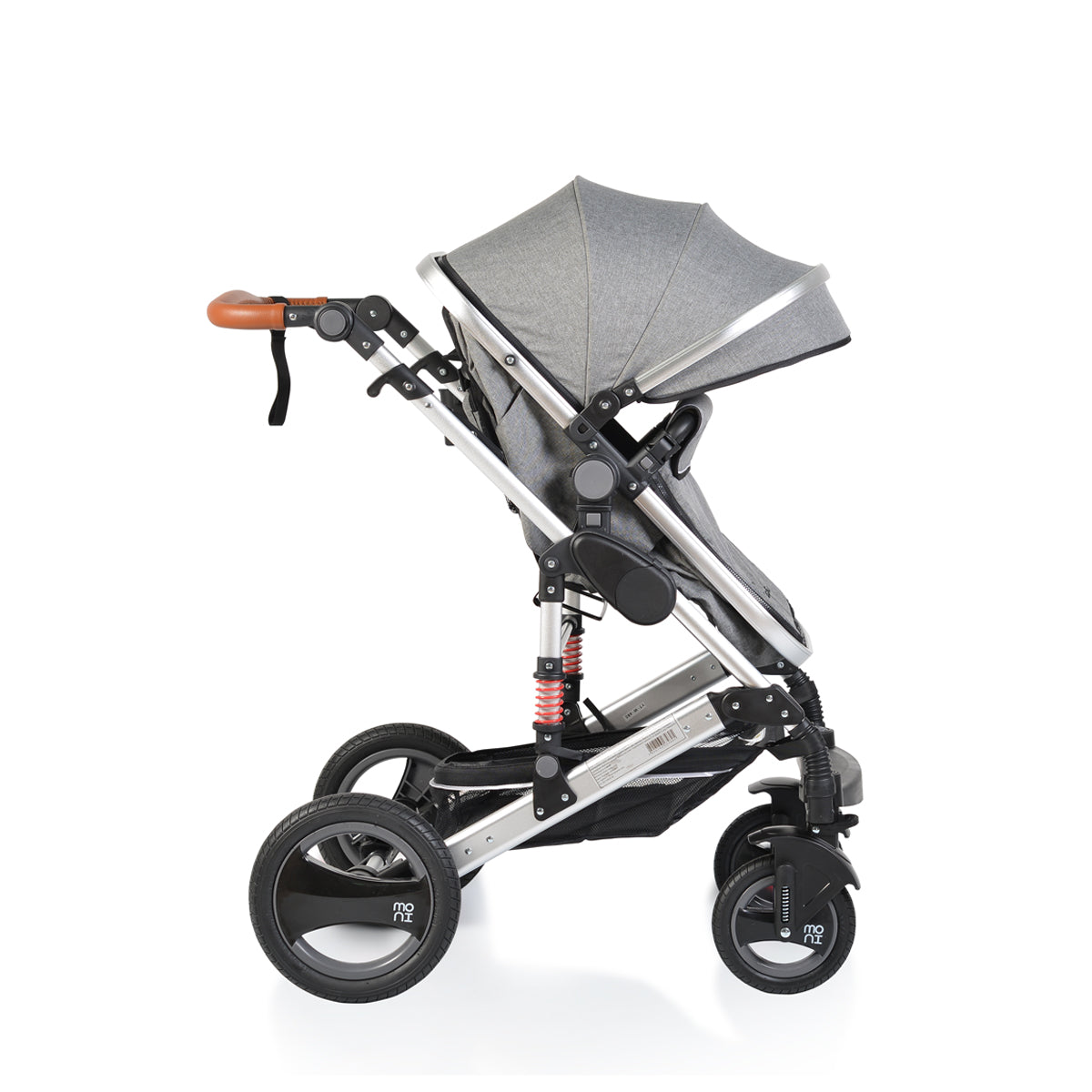 Moni Комбинирана детска количка Gala тъмносив