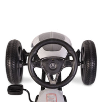 Mercedes Картинг Mercedes Benz Go Kart EVA бял