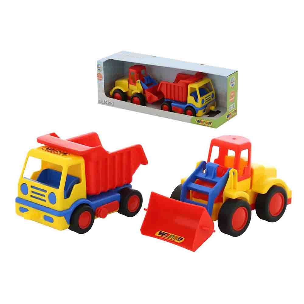 Polesie Toys Товарен камион и багер - 42101