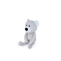 Bali Bazoo Мека играчка За Гушкане Teddy Bear светло сив 82004