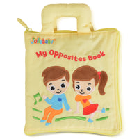 Jollybaby Мека книжка-чанта My opposites book 8254