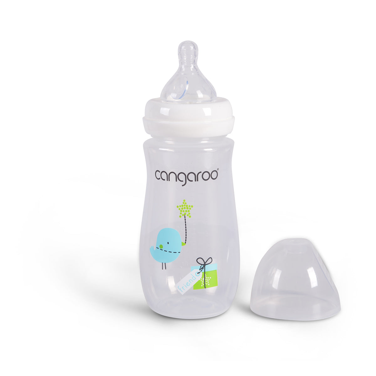 Cangaroo Пластмасово шише 300ml Birdy Blu C0563 син