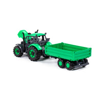 Polesie Toys Traktor Progress с ремарке 91260