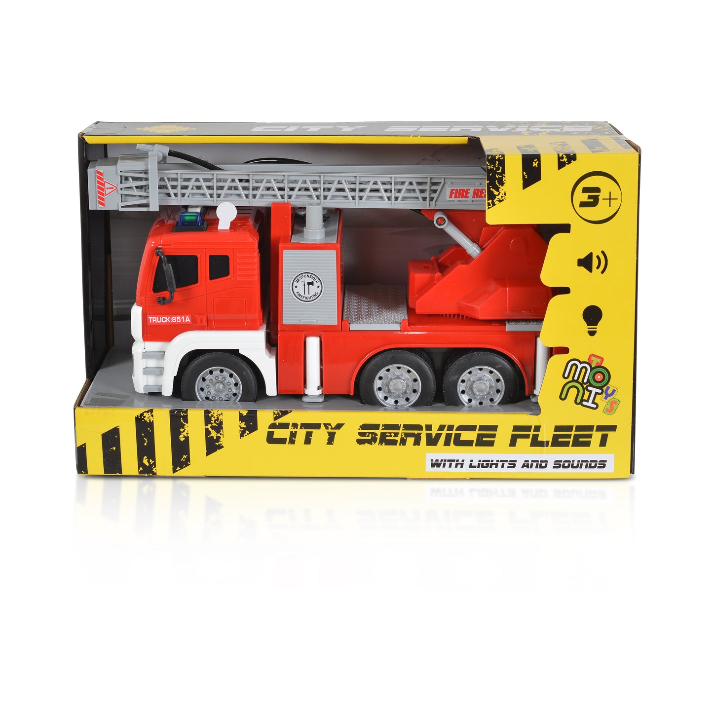 Moni Toys 1:12 Пожарен камион с кран WY851A