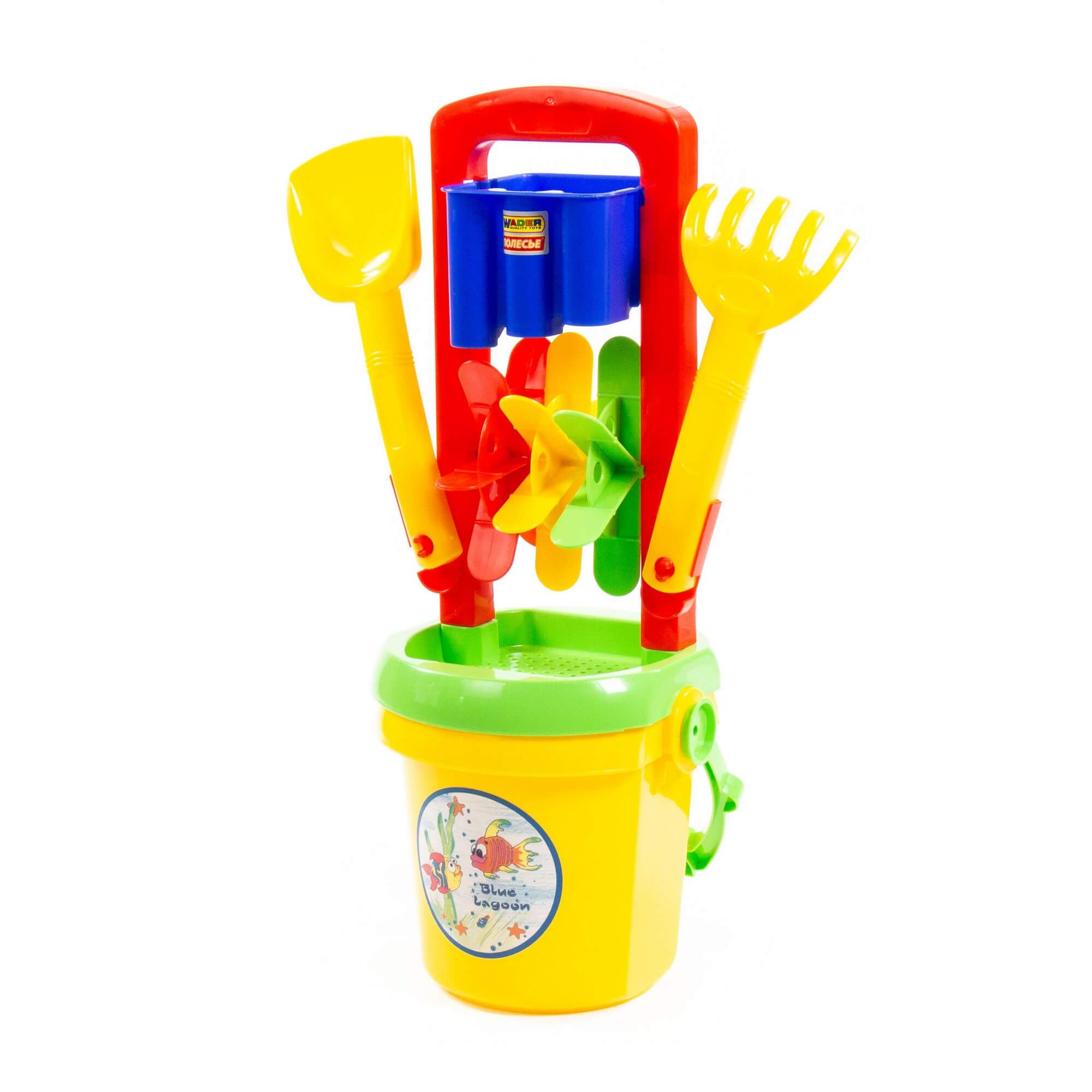 Polesie Toys Плажна мелница с гребло и лопатка - 38319