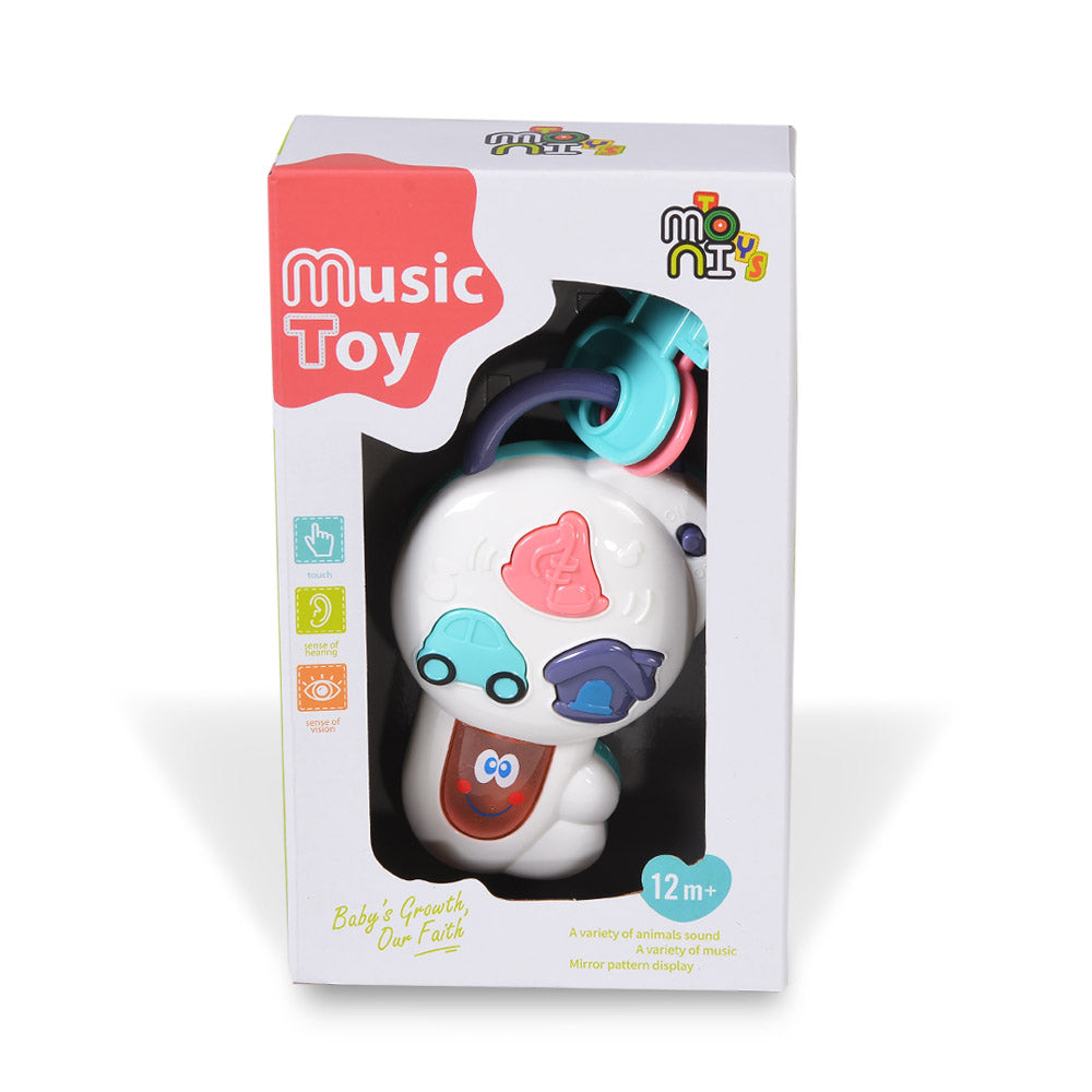 Moni Toys Бебешки музикален ключодържател K999-82B