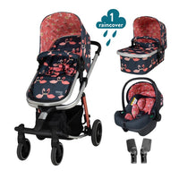 Cosatto CT5328 GIGGLE TRAIL 3в1 PRETTY FLAMINGO бебешка количка