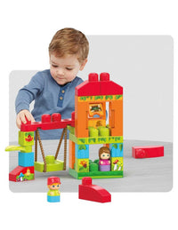 Fisher Price Конструктор за деца - Къщичка на дървото с люлка