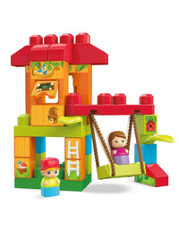 Fisher Price Конструктор за деца - Къщичка на дървото с люлка