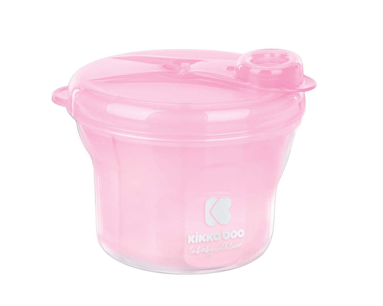 KikkaBoo Дозатор за сухо мляко 2в1 Pink