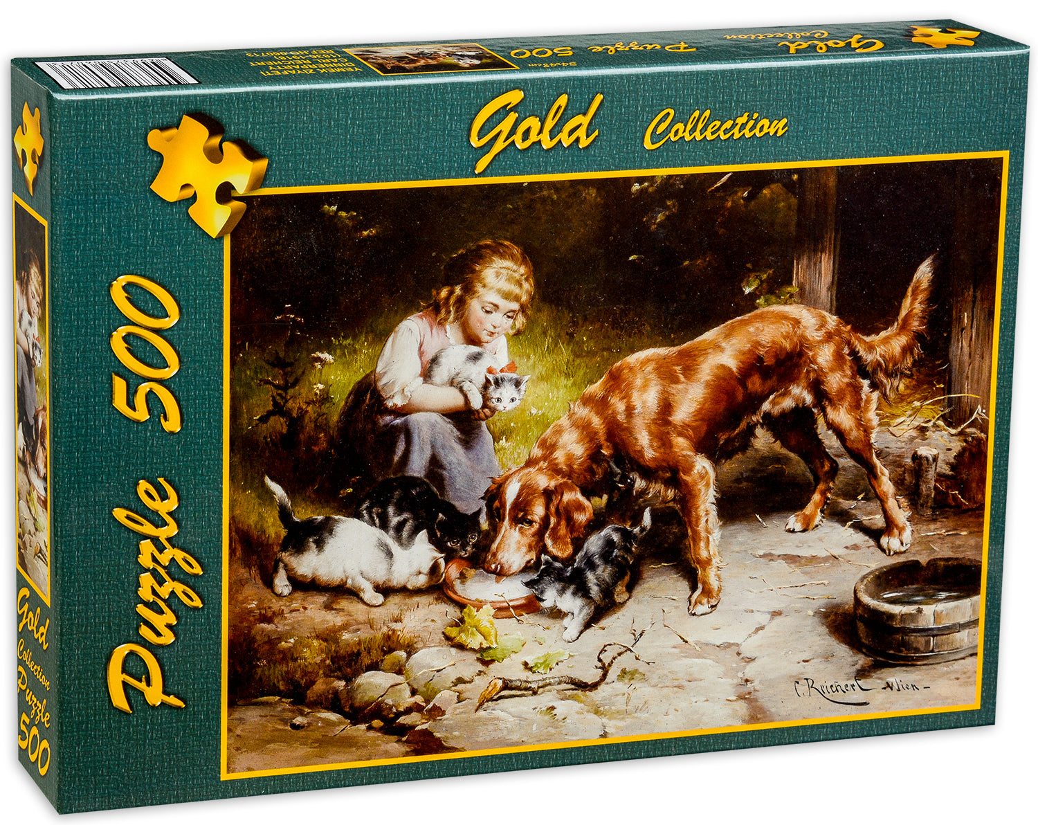 Gold Puzzle Пъзел Gold Puzzle от 500 части - Вечерно парти