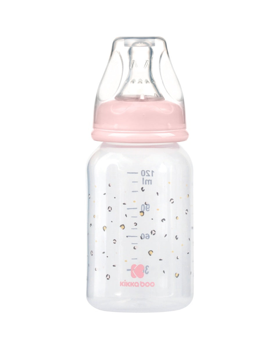 KikkaBoo Шише РР 120мл Savanna Pink